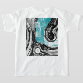 Oberflächenstrom – Abstrakter Fluss & Struktur T-S T-Shirt