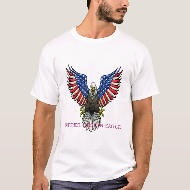 Obergeschoss Adler T - Shirt (Vorderseite)