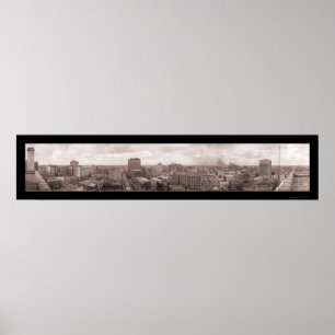 Oberhalb von Keystone Houston Foto 1924 Poster