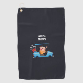 Oberhalb von PAR GRANDPA - Funny Golf Großvater Go Golfhandtuch