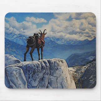 Oberhalsi Pack Goat in Idaho Mousepad