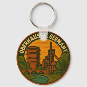 Oberhausen Deutschland Industrielle Kunst Schlüsselanhänger
