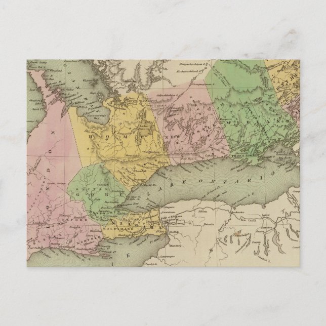 OberKanada 2 Postkarte (Vorderseite)