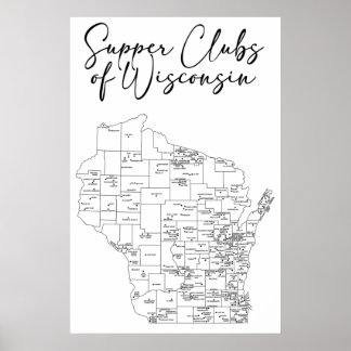 Oberklubs von Wisconsin Poster