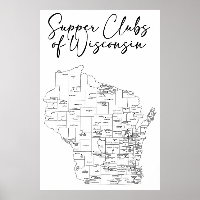Oberklubs von Wisconsin Poster (Vorne)