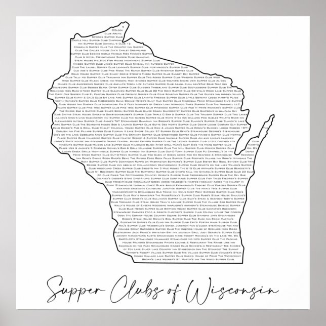 Oberklubs von Wisconsin Poster (Vorne)