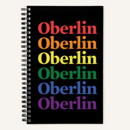 Oberlin Pride Spiralblock Notizbuch