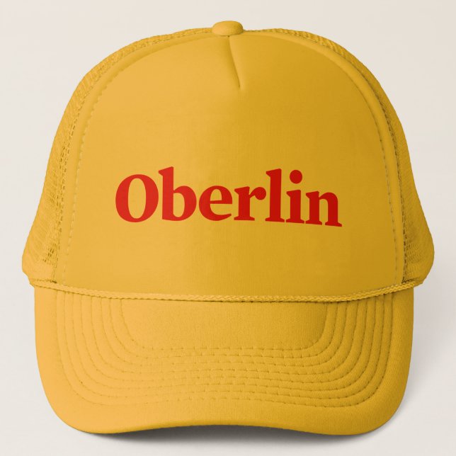 Oberlin Trucker Hat Truckerkappe (Vorderseite)