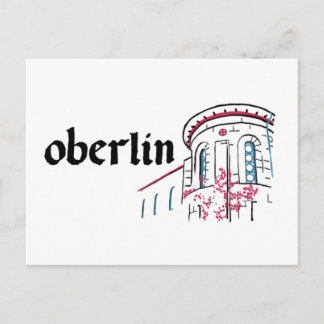 Oberlin Uni - Kapelle Finney Postkarte