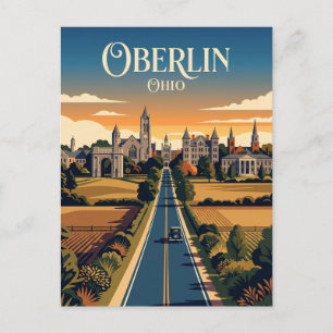 Oberlin USA Postkarte