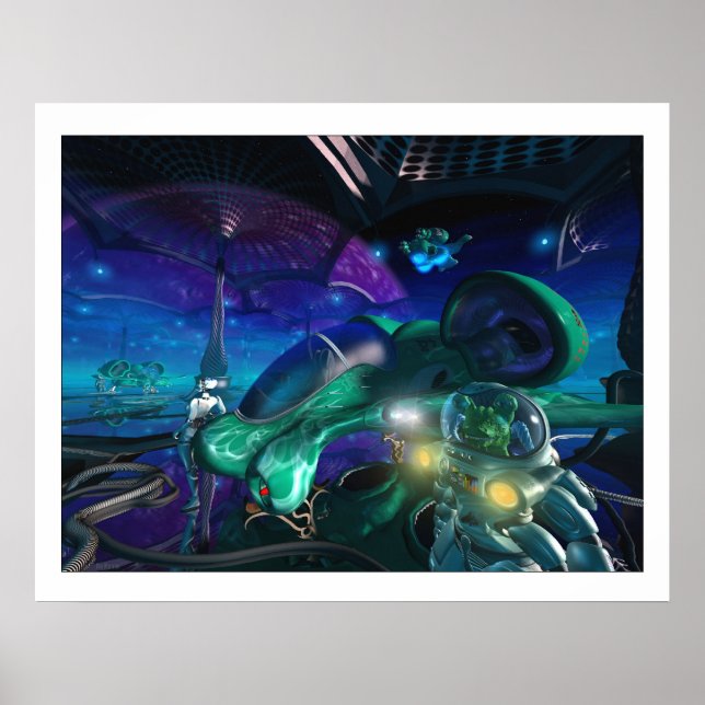 Oberon Erholung Area #6 Poster (Vorne)