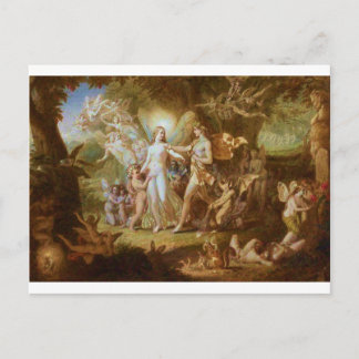 Oberon und Titania Postkarte