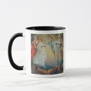 Oberon und Titania von 'einem Sommernachtstraum Tasse