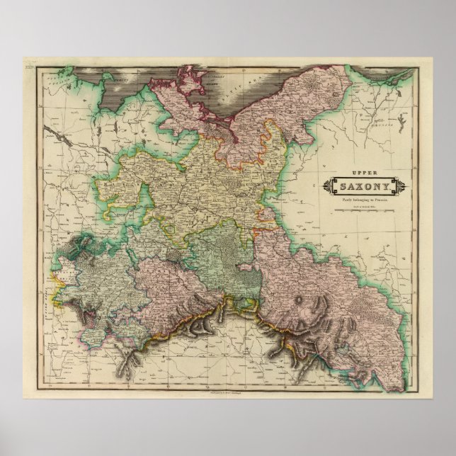 Obersachsen 2 poster (Vorne)