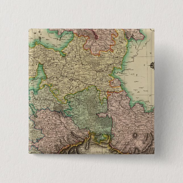 Obersachsen Button (Vorderseite)