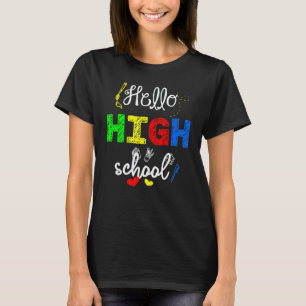 Oberschule erster Tag zurück zur Schule Kinder Sch T-Shirt