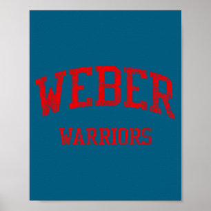 Oberschule hs ogden ut vintage Sport Poster