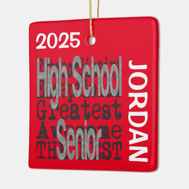 Oberschullehrer CUSTOM Keramikornament (Links)