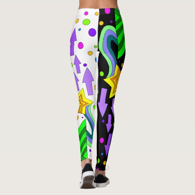 Oberseite abwärts gerichtet leggings (Rückseite)