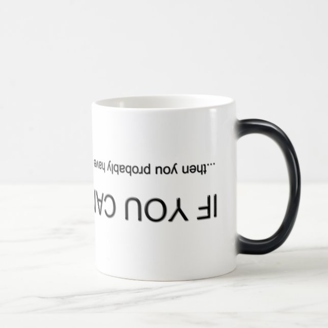 Oberseite - unten Tasse (Rechts)