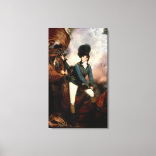 Oberst Banastre Tarleton 1782 Leinwanddruck