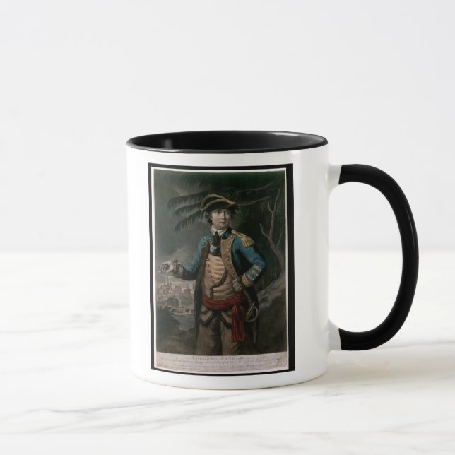 Oberst Benedict Arnold, Kneipe. London, 1776 Tasse (Rechts)