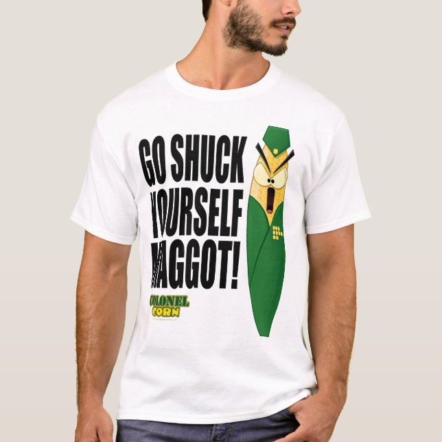 Oberst Corn Character Quote Shirt (Vorderseite)