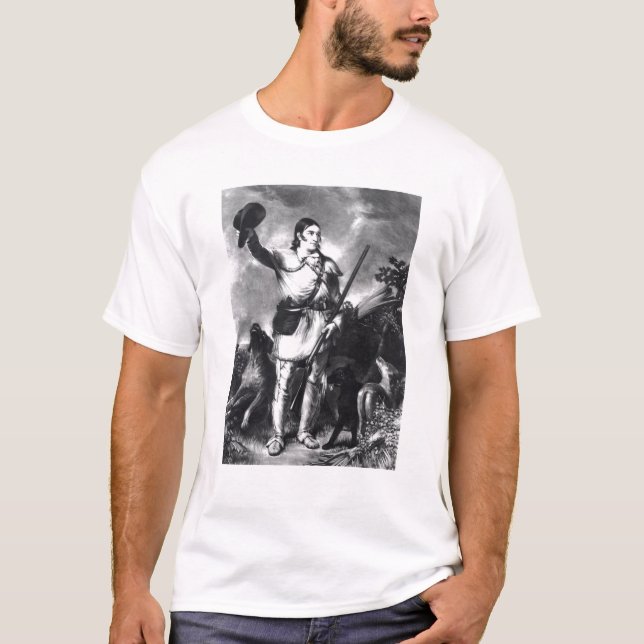 Oberst Davy Crockett T-Shirt (Vorderseite)