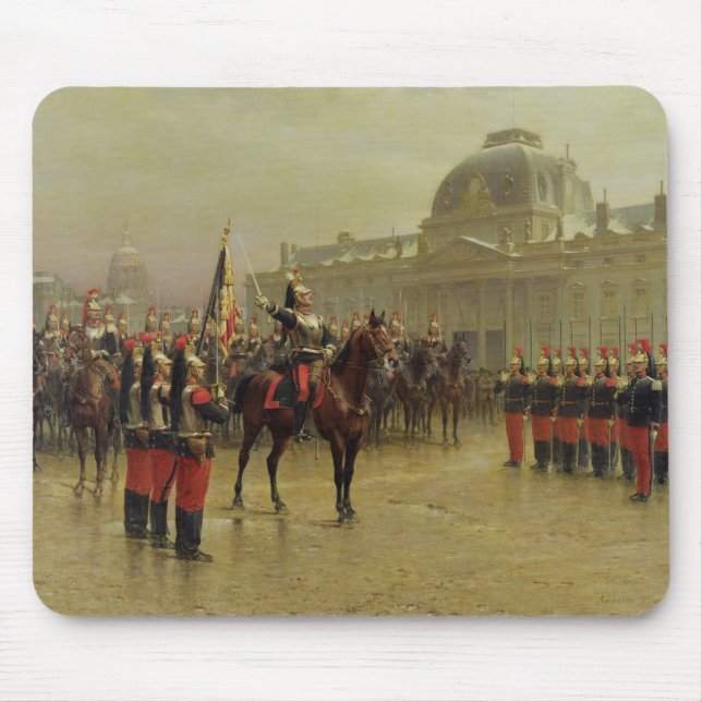 Oberst de La Rochetulon Mousepad (Vorne)
