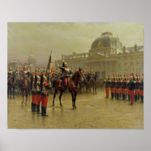 Oberst de La Rochetulon Poster