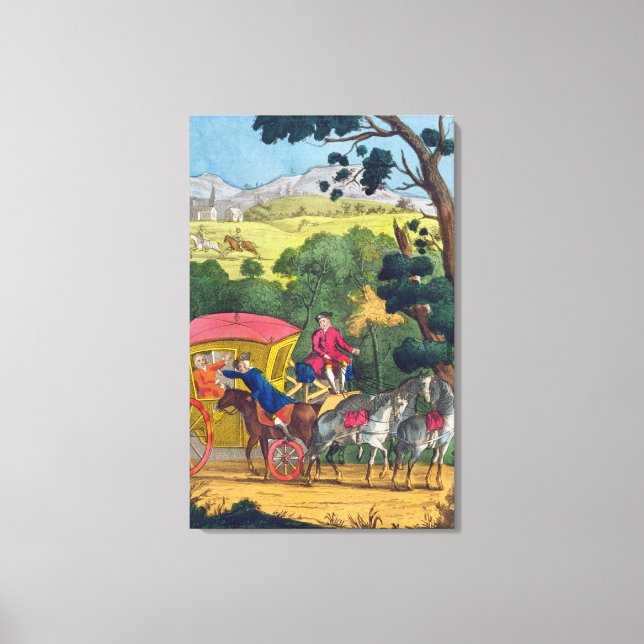 Oberst Jack raubt Mary Smith in Maidenhead Thic Leinwanddruck (Vorderseite)