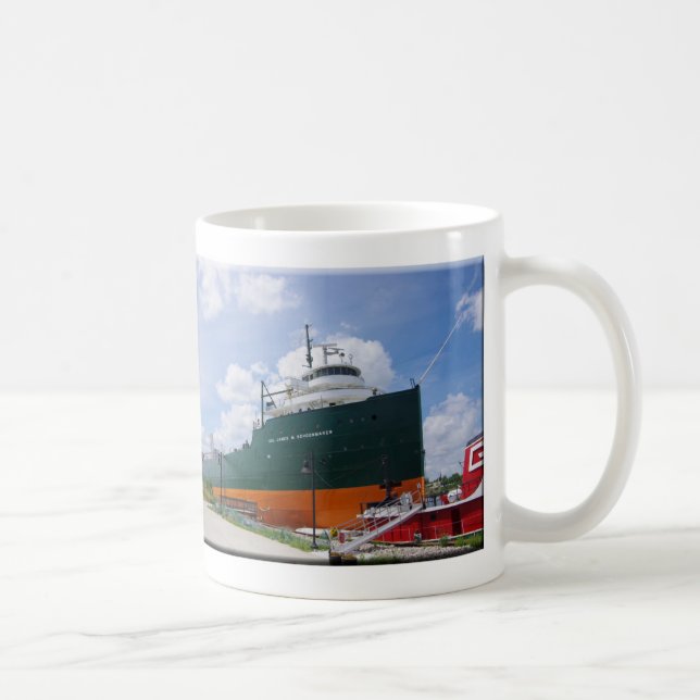 Oberst James M. Schoonmaker Info-Tasse Kaffeetasse (Rechts)