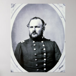 Oberst John M. Chivington (b/w Foto) Poster