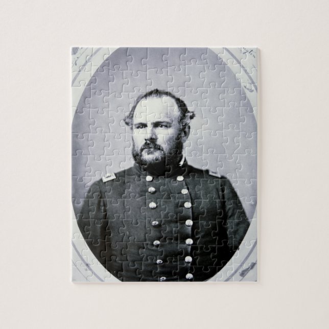Oberst John M. Chivington (b/w Foto) Puzzle (Vertikal)