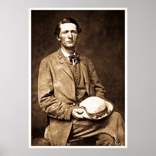 Oberst John S. Mosby Zivil War Legend Poster (Vorne)