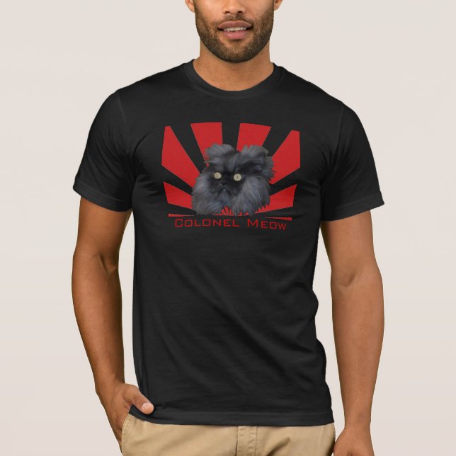 Oberst Meow Rising T-Shirt (Vorderseite)