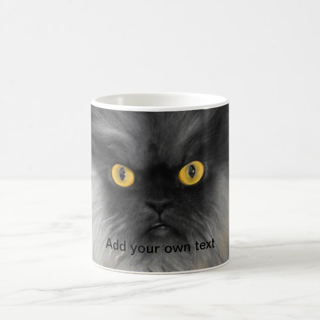 Oberst Meow Yellow Eyes Tasse (Mittel)