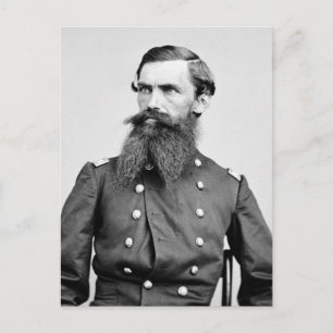 Oberst Strother, 3. WV-Kavallerie, 1860er Jahre Postkarte