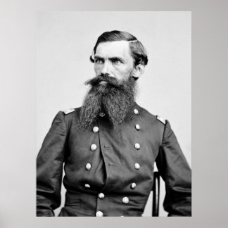 Oberst Strother, 3. WV-Kavallerie, 1860er Poster