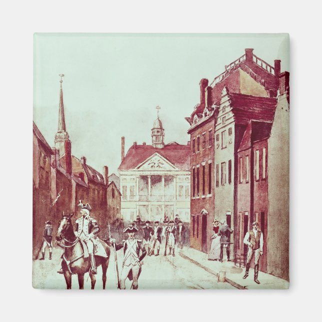 Oberst und Privat, erster kontinentaler Rhode Magnet (Vorne)