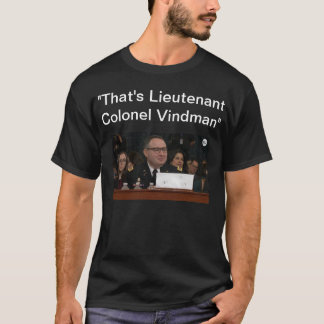 Oberst Vindman Tshirt