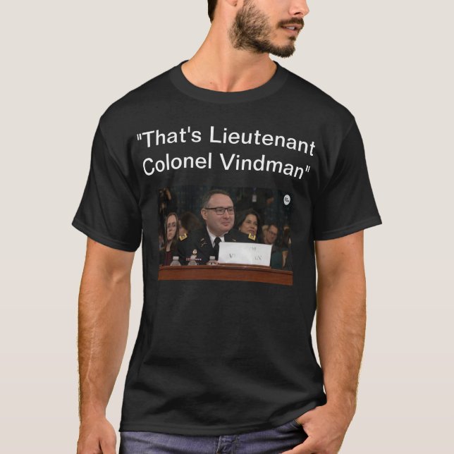Oberst Vindman Tshirt (Vorderseite)