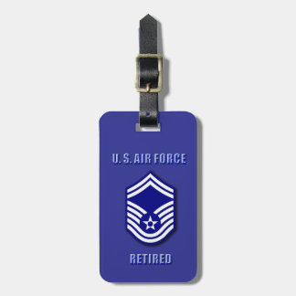 Oberstabsfeldwebel USAF Gepäckanhänger