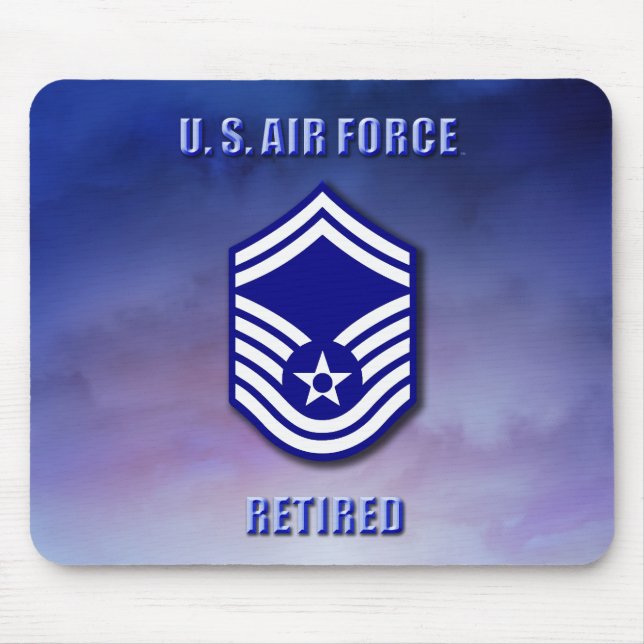 Oberstabsfeldwebel USAF Mousepad (Vorne)