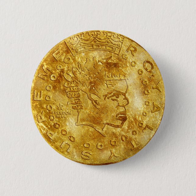 Oberste Abgabe-ursprünglicher Machthaber-Knopf Button (Vorderseite)