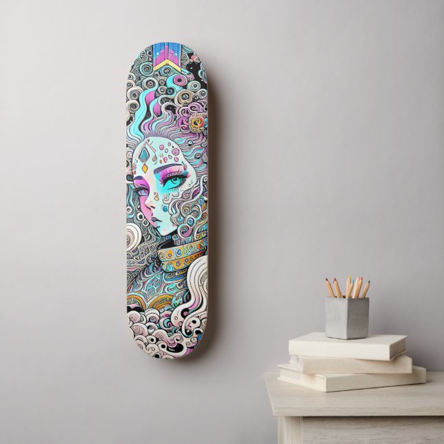 Oberste Göttin Skateboard (Wandkunst)