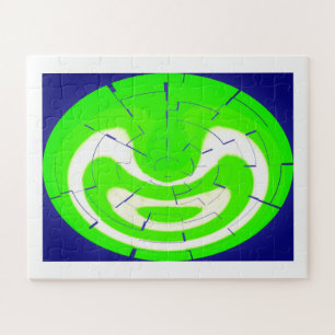 Oberste grüne Kunst Puzzle