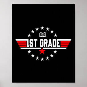 Oberste Klasse 1. Erste Klasse Byck Zur Schule Ers Poster