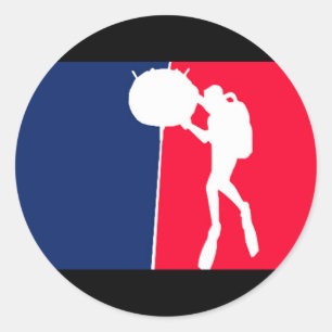 Oberste Spielklasse EOD MCM 2 Runder Aufkleber