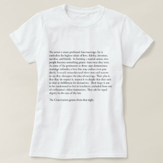 Oberster Gerichtshof Anthony Kennedy Homosexuelle T-Shirt